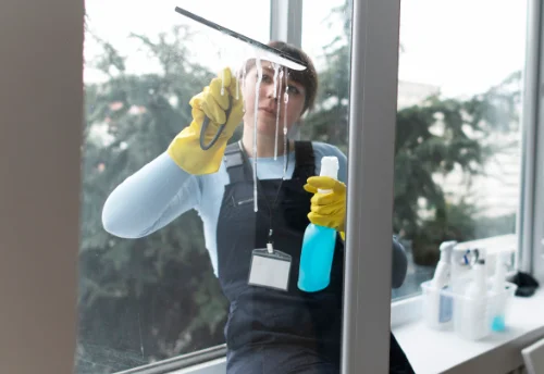 Nettoyage de vitres intérieures et extérieures à Coussey